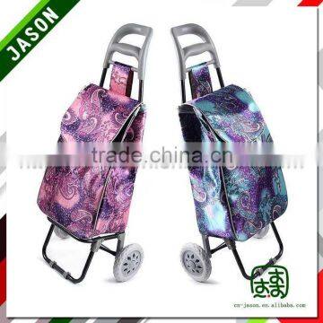 steel hand trolley hot sales supermarket shopping trolley