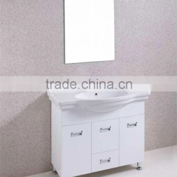 2011 hot sell PVC bathroom cabinet-white