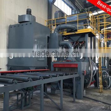 grit blast cleaning line