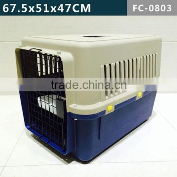 Pet product plastic dog flight cage /pet Airplane Kennel