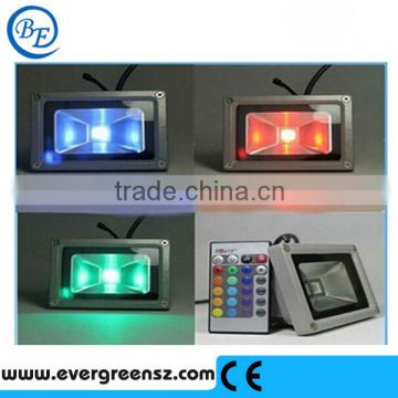 Outdoor Playground Lamp 10W-300W Waterproof RGB LED Flood Lamp with 16 Colours