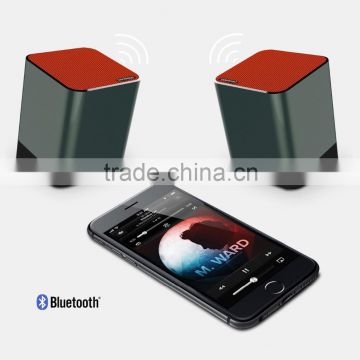 2.0 wireless speaker with L&R stereo sound