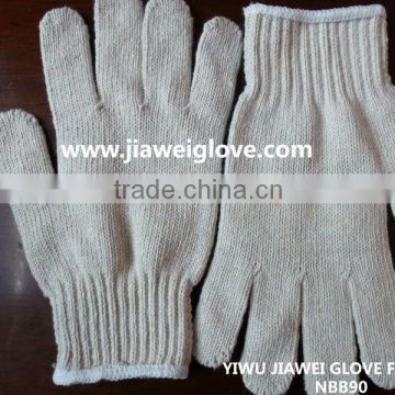 Hot, safety knitted cotton work gloves