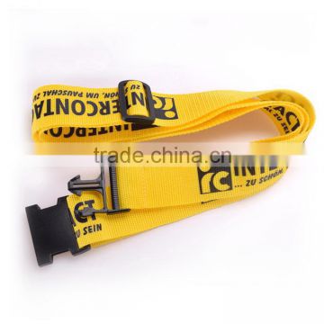 Newest hot sell luggage belt for own logo