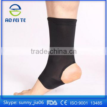 Make High Quality Copper Compression Ankle Brace Sleeve /Plantar Fasciitis Socks/Foot sleeve