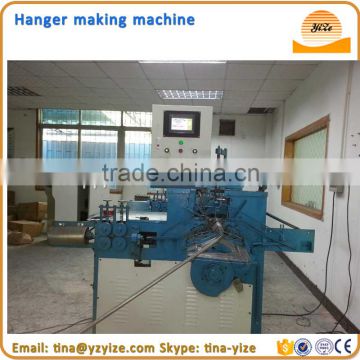 Metal hanger making machine to make clothes hanger