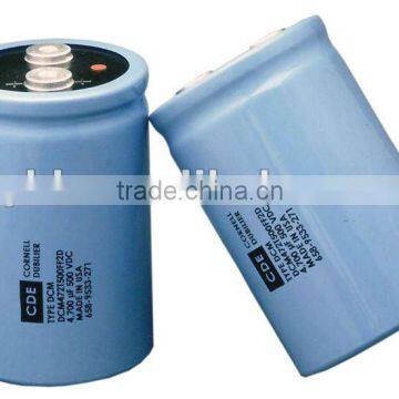 DCMC502T450FC2G Aluminum Electrolytic Capacitors - Screw Terminal 450V 5000uF Case 3.500 x 4.125in