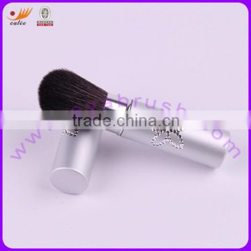 Retractable Powder Brush with Nylon Hair ,Accepts OEM or ODM Orders