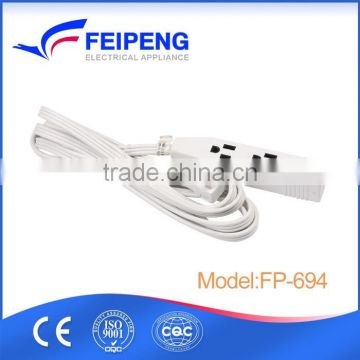 High quality manufacturer supplied flat wire extension cord