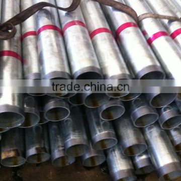 Galvanized steel Pipe factory/Galvanized welded pipe price/galvanized hot rolled pipe in stock