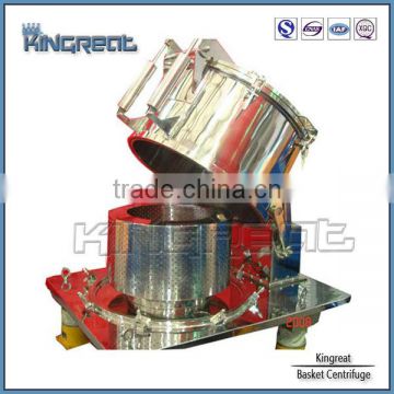 Plate Type Four Point Top Discharge Centrifuge
