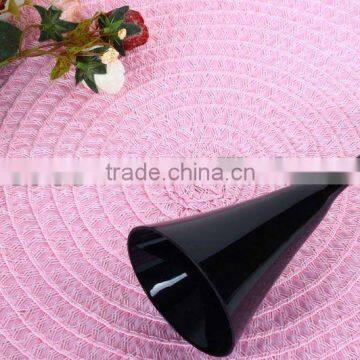 eco pink color round shape pp placemat/heat-resistant round tablemats/mats round