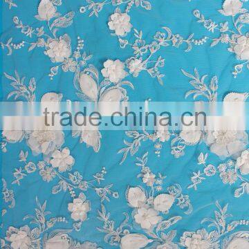 High quality long duration time tulle lace fabric african