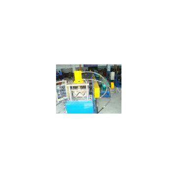 5 - 10m / min forming speed 11KW hydraulic power guardrail roll forming machine