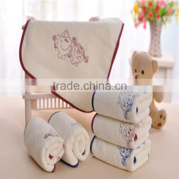 quick dry absorbent small disposable cotton hand towel 25*50cm
