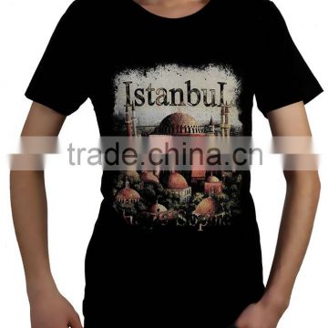 istanbul ,Hagia Sophia, Black T-shirt, Printed T-shirt design coton t shirt, fashion t-shirt