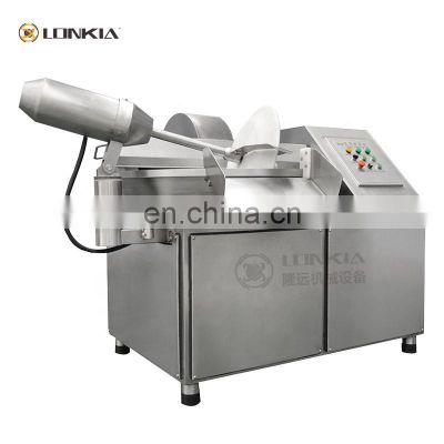 125L Commercial Meat Chopping  Machine  Meat Processing Grinder Bowl Cutter