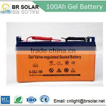 100AH high efficient low-maintenance solar battery power bank