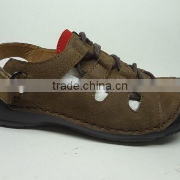 arabic styles men sandal real leather upper