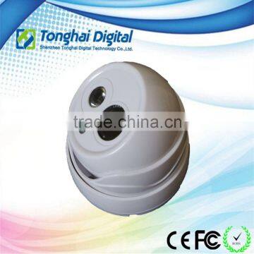 White Plastic Perfect Night Vision IR Dome Cameras 2 8mm 12mm