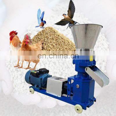 Household Automatic Price Making Chicken Bird Animal Pellet Stock Flat Die Extruder Feed Processing Machine