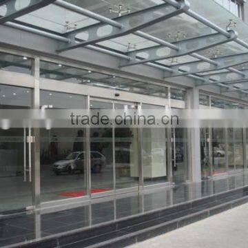 OKM automatic glass door system, frameless automatic sliding glass doors