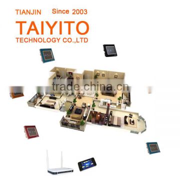 2015 new product China supplier Taiyito zigbee bidirection wireless remote control complete home automation system