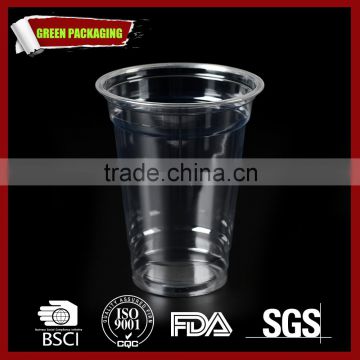 16oz tableware plastic cup,disposable cup with lid