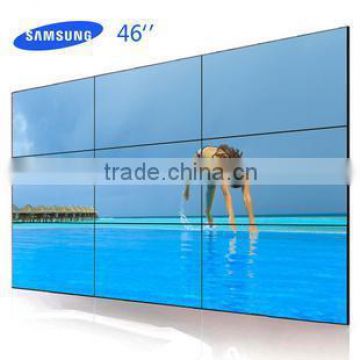 Samsung panel ultra narrow bezel lcd video wall for indoor