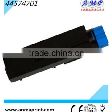 China Manufacturer compatible toner cartridge for Oki printer spare parts toner 44574701