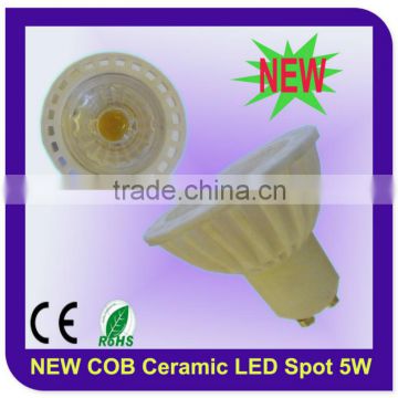 220v COB LED Spotlight GU10 5W Ceramic Holder