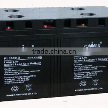 2V Rechargeable telecom battery