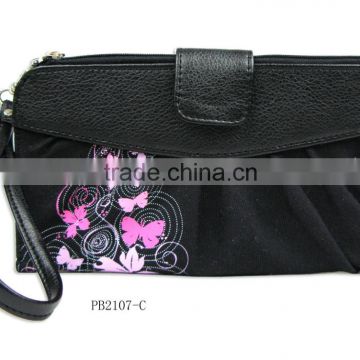 China Supplier Leather Purse Wallet Fashion Design Wallet Clutch Bag
