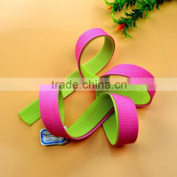 25mm wide yellow knitted polypropylene tape pp ribbon wholesale Widening and thickening band
