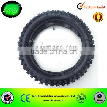 90/100-16" Rear Knobby Tyre Tyre + Tube