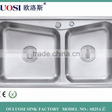 2016 new special design deep kitchen stainless steel sink manufacturers