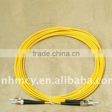 Single mode,dual fiber ST-ST Fiber Patch Cable