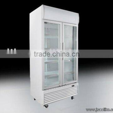 Drink Showcase LG-600S double glass door cooler