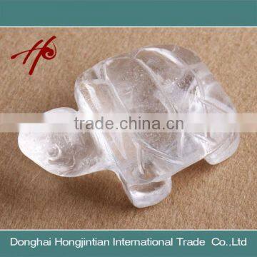 Wholesale Price 2015 Natural Crystal Tortoise Statue