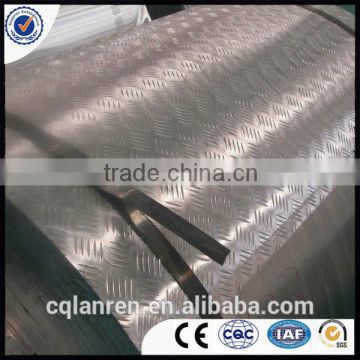 3003 H14 CC/DC quality aluminum checker plate/aluminum tread plate