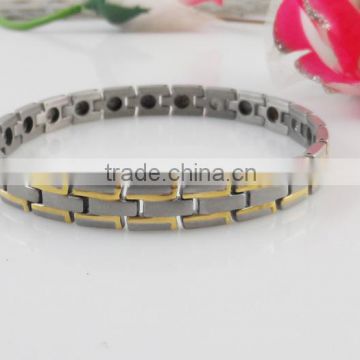 new fashion women's gold plating stainless steel bracelet
