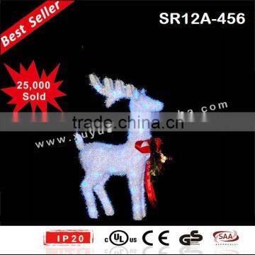 Indoor christmas life size reindeer for garden decoration
