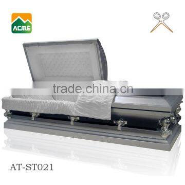 trade assurance supplier reasonable price steel metal casket