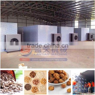 Stainless steel clean heat pump dryer electric PLC control Chinese chestnut dehydrator machine