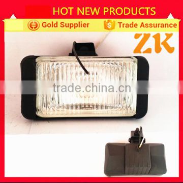 China auto lamp factory halogen square12v truck light parts