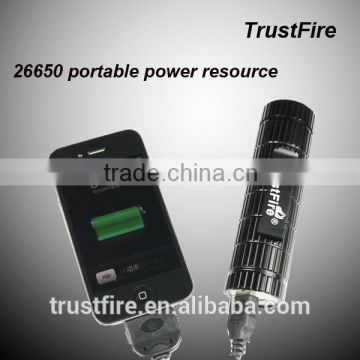 TrustFire smartphone battery Multi-Functional universal portable 26650 power bank 5000mah