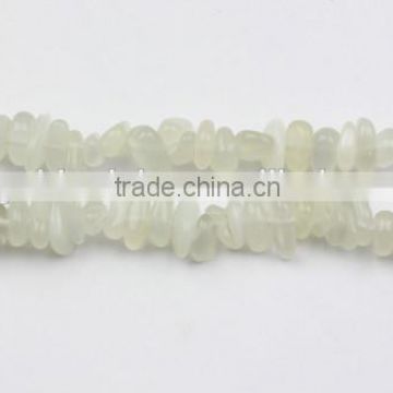 Wholesale White Moonstone Nuggets Gemstone Beads(SL74351)
