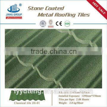 House construction material roof tiles manufacturer Stone coated metal roofing tile