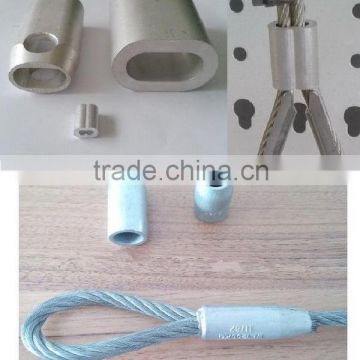 High quality wire rope sockets, steel rope jacket for rigging, socket thimble