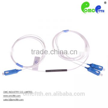 High quality China made 1:2 Micro-sealing SC SM PLC splitter